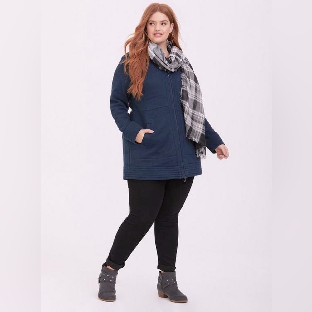 Fleece Anorak, Torrid Size 2 (2X), Read Description Before Buying Please